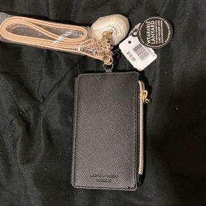 NEW BBW wallet/sanitizer/lanyard